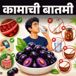या गोष्टींसोबत जांभूळ खाऊ नका:होऊ शकते गॅस, ब्लोटिंग, पोटदुखी, जाणून घ्या याचे फायदे, खाण्याची योग्य पद्धत